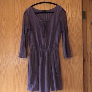 American Eagle Lace Sleeve Dress